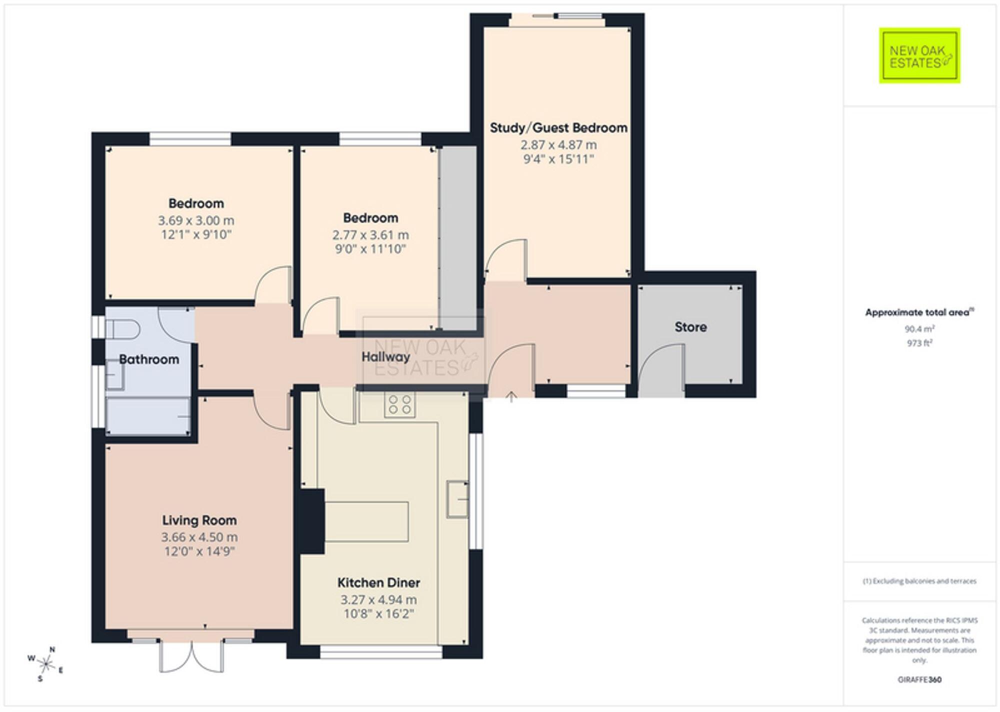 High Street, Tibshelf, DE55 floorplan