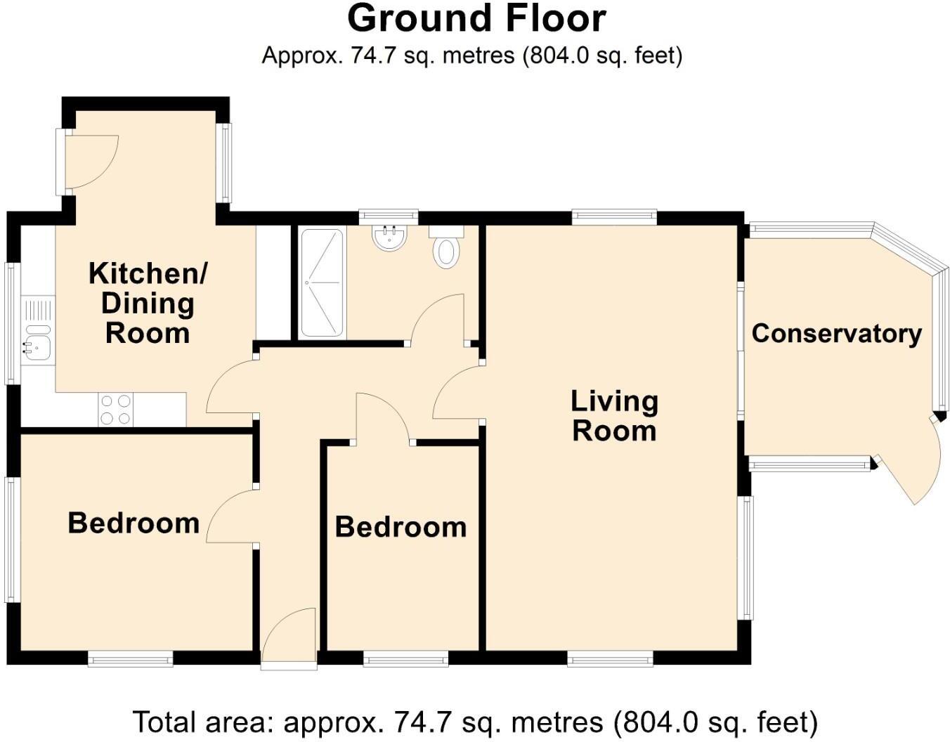 Jefferstone Gardens, St. Marys Bay, Romney Marsh floorplan