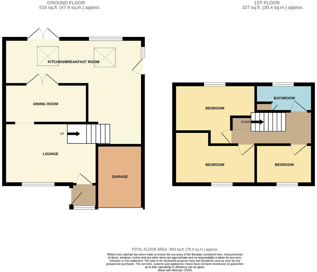 Braybrooke Drive, Furzton, Milton Keynes, MK4 1AE floorplan
