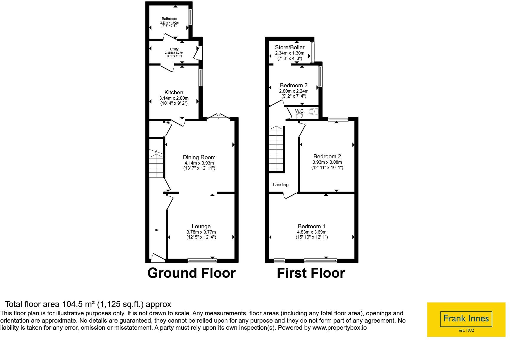 Gladstone Street, Long Eaton, Nottingham, Derbyshire, NG10 floorplan