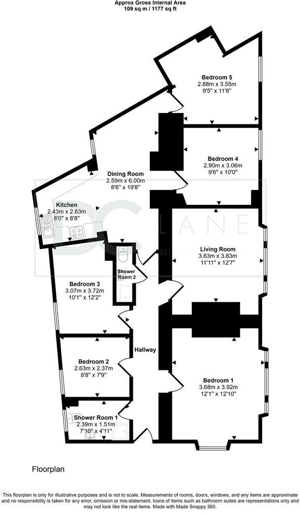 Hill Park Crescent, Plymouth floorplan