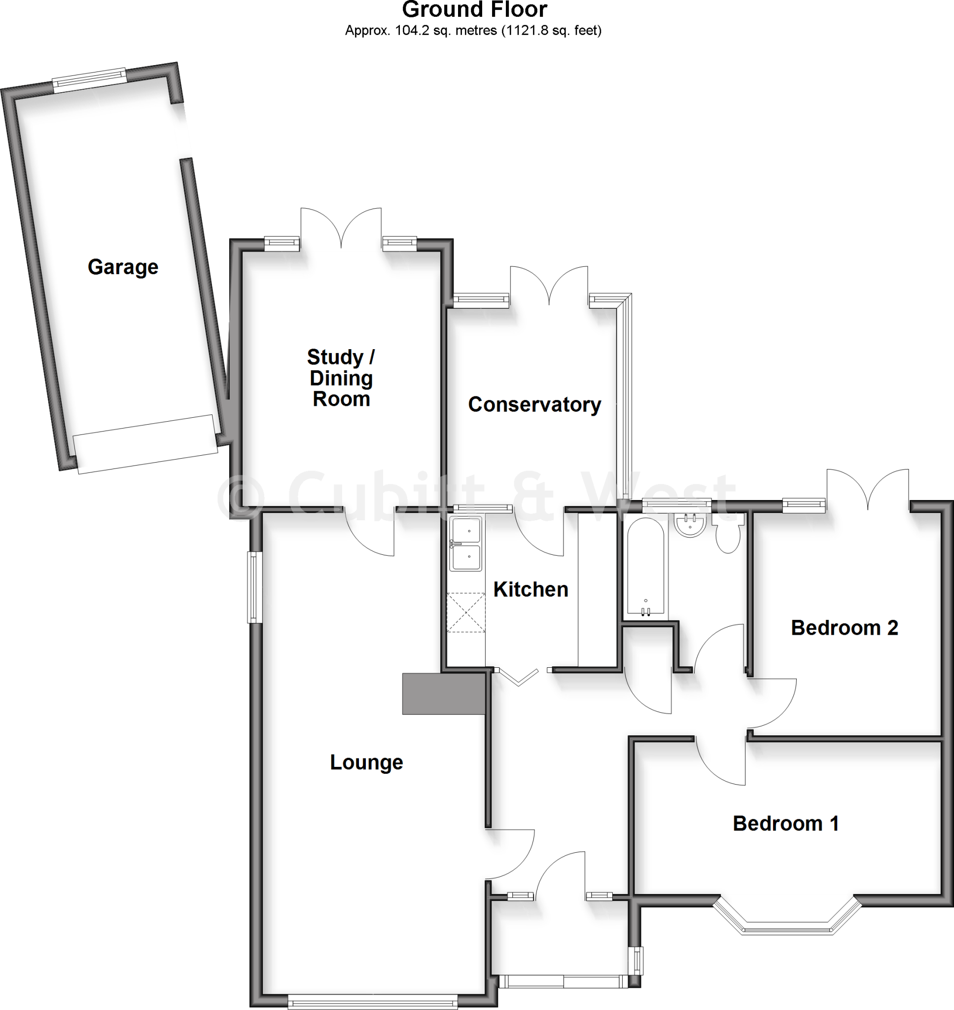 Greenhill Avenue, Caterham, Surrey floorplan