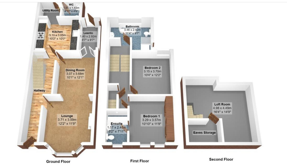 First Avenue, Plymouth floorplan