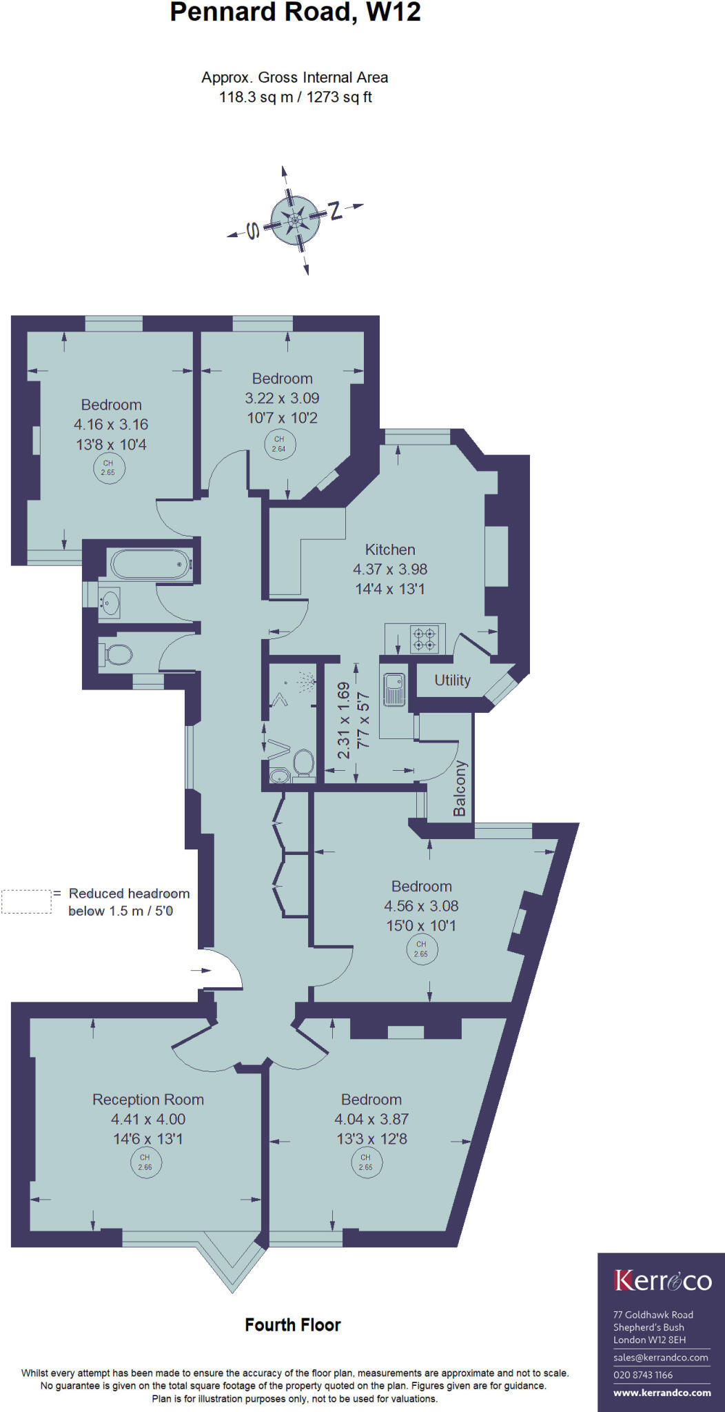 Library Mansions - Pennard Road, Shepherd's Bush W12 floorplan
