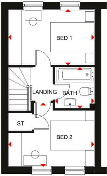 Bellamy Way, Bourne, Lincolnshire, PE10 floorplan
