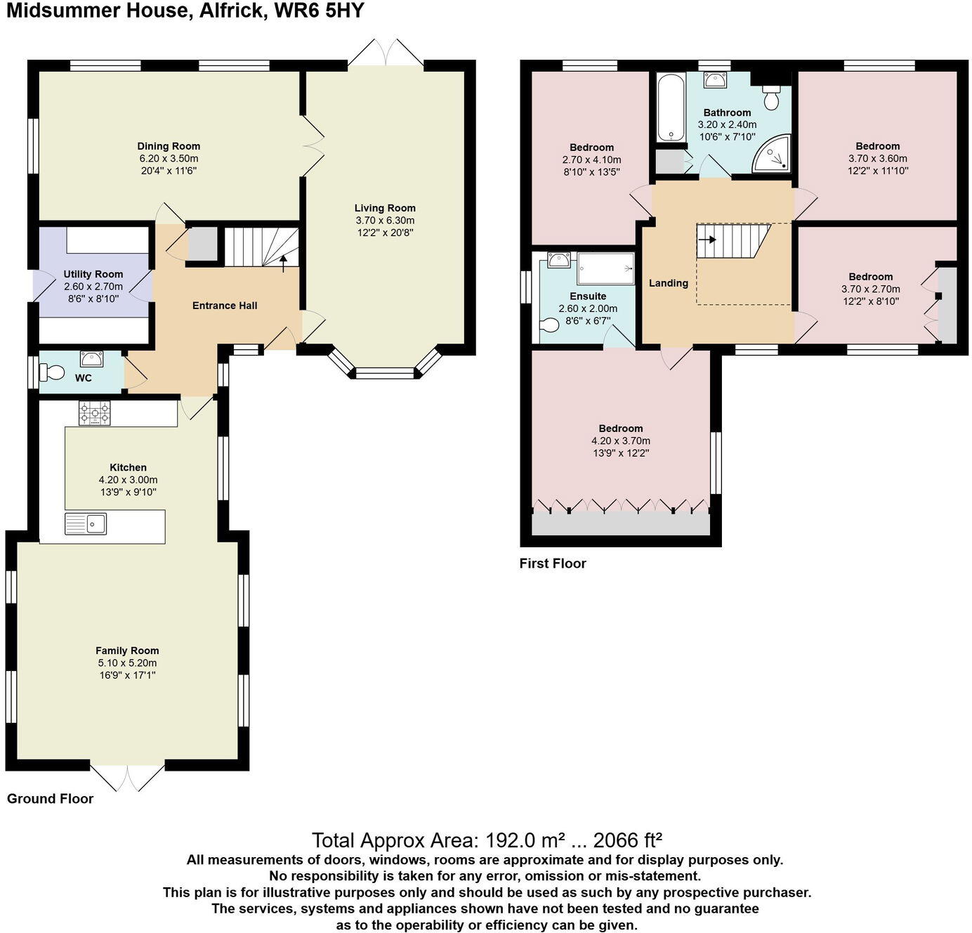 Alfrick, Teme Valley floorplan