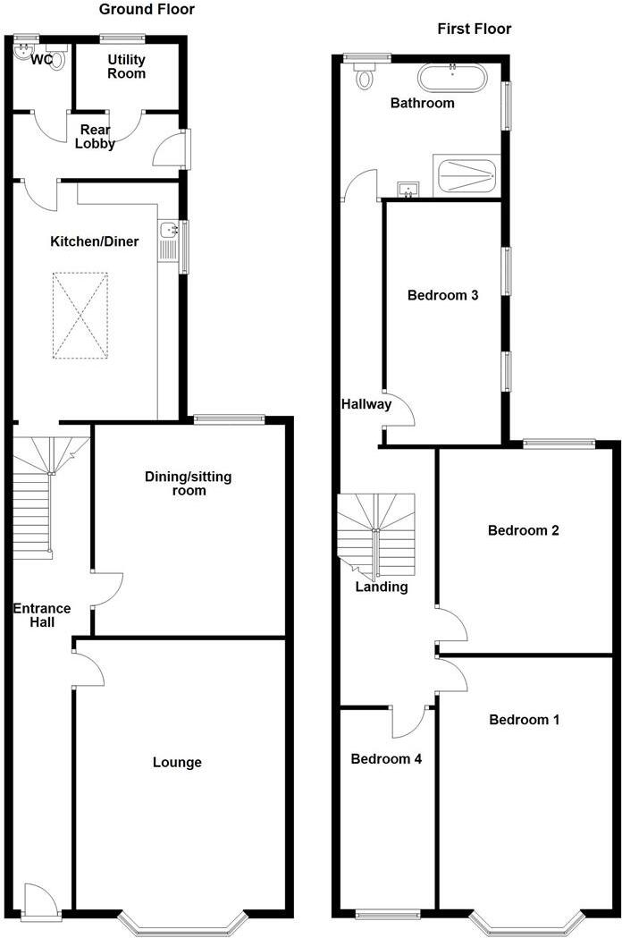 Birkdale Road, Dewsbury floorplan