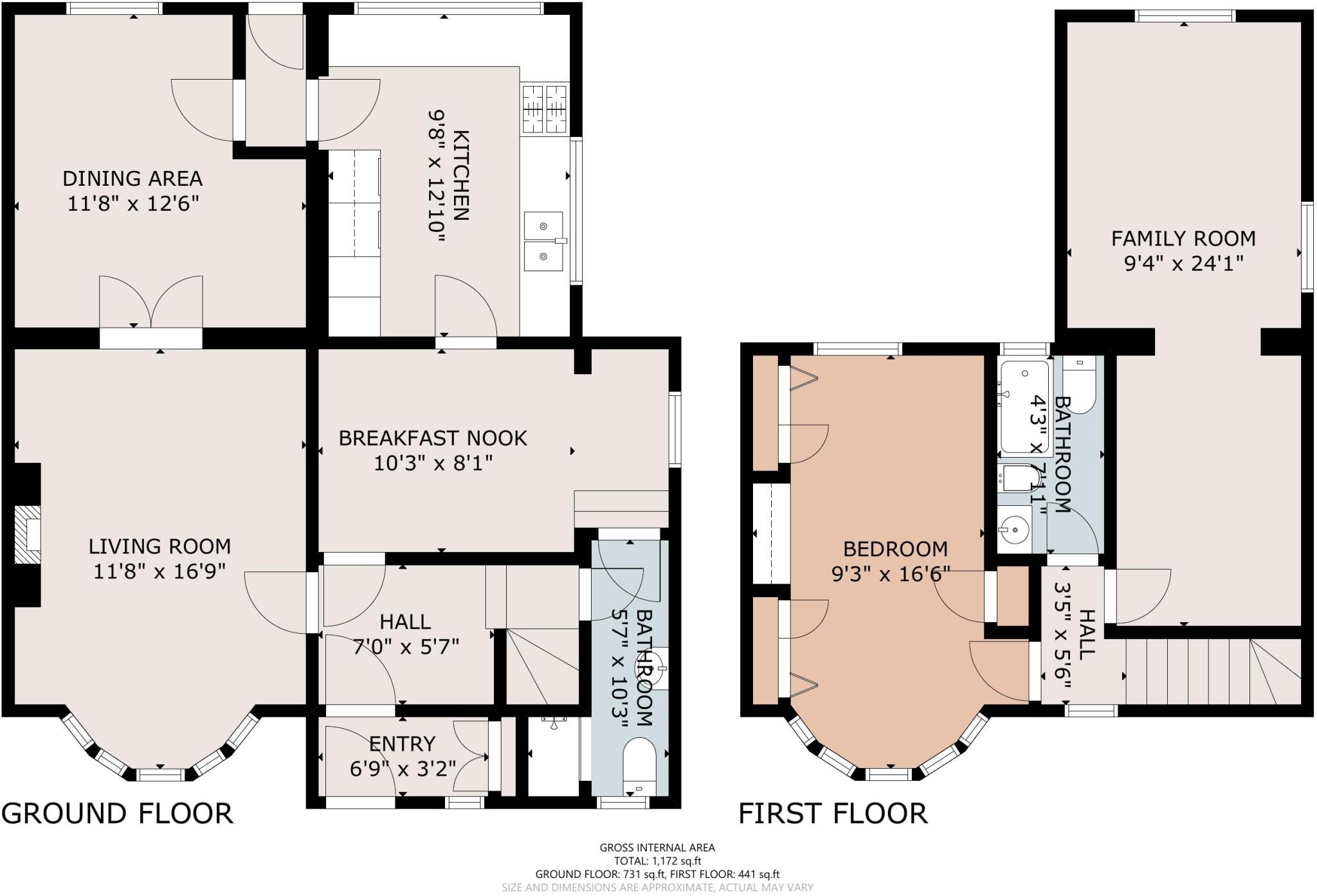 Westbourne Road, Whitchurch, Cardiff, South Glamorgan, CF14 floorplan