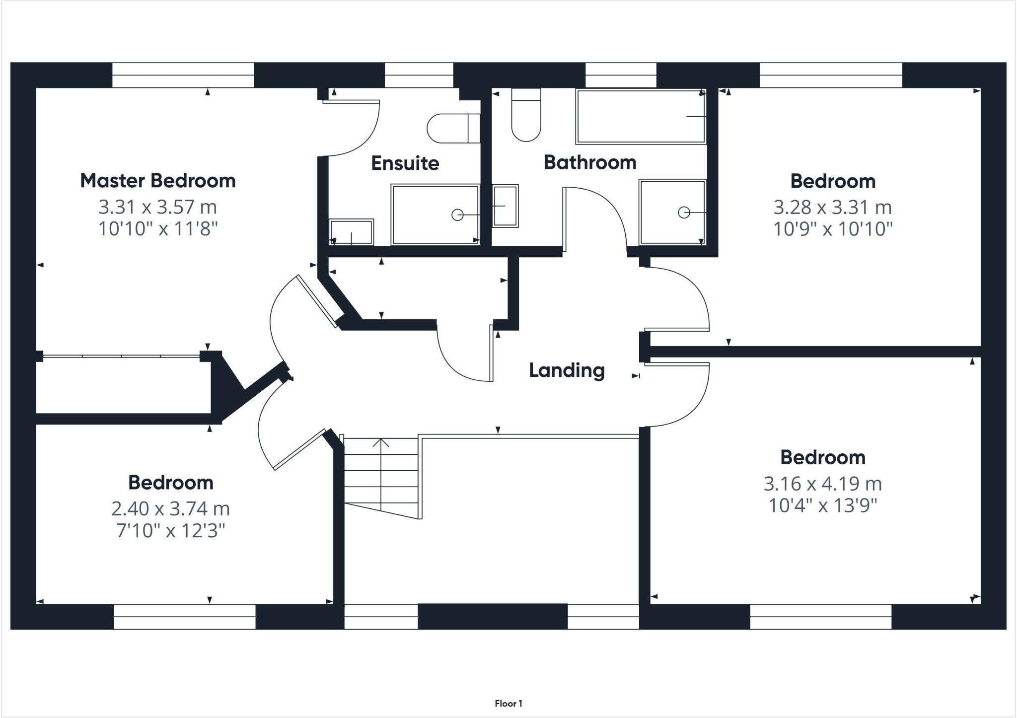 Lealands Gate, Lea, Ross-on-Wye, Herefordshire, HR9 floorplan