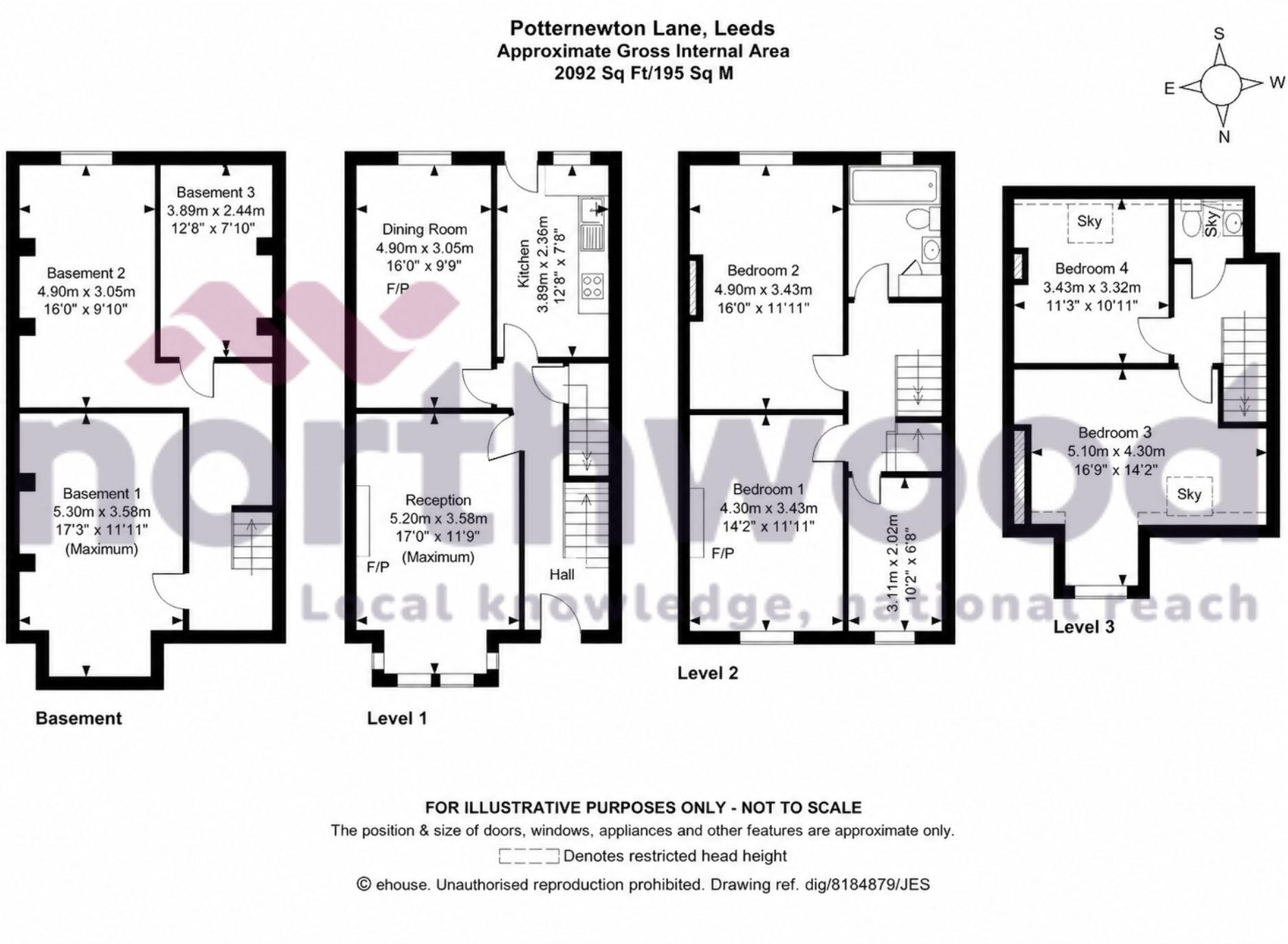 Potternewton Lane, Chapel Allerton, Leeds, LS7 floorplan