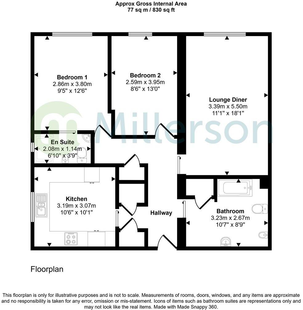 Trevarthian Road, St. Austell floorplan
