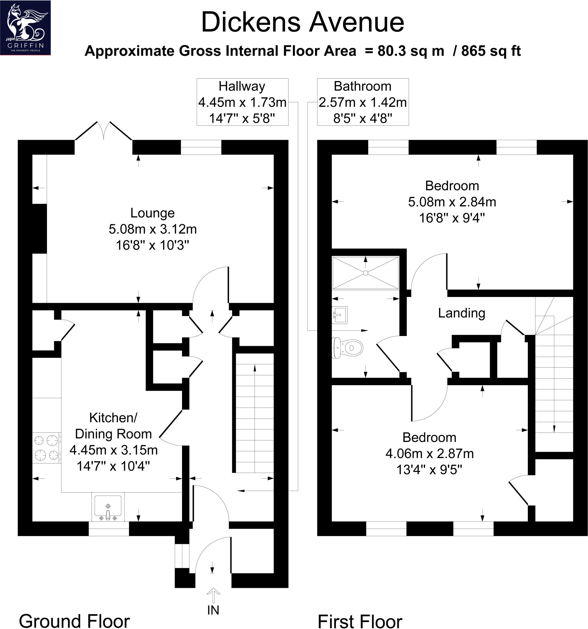 Dickens Avenue, Tilbury, RM18 floorplan