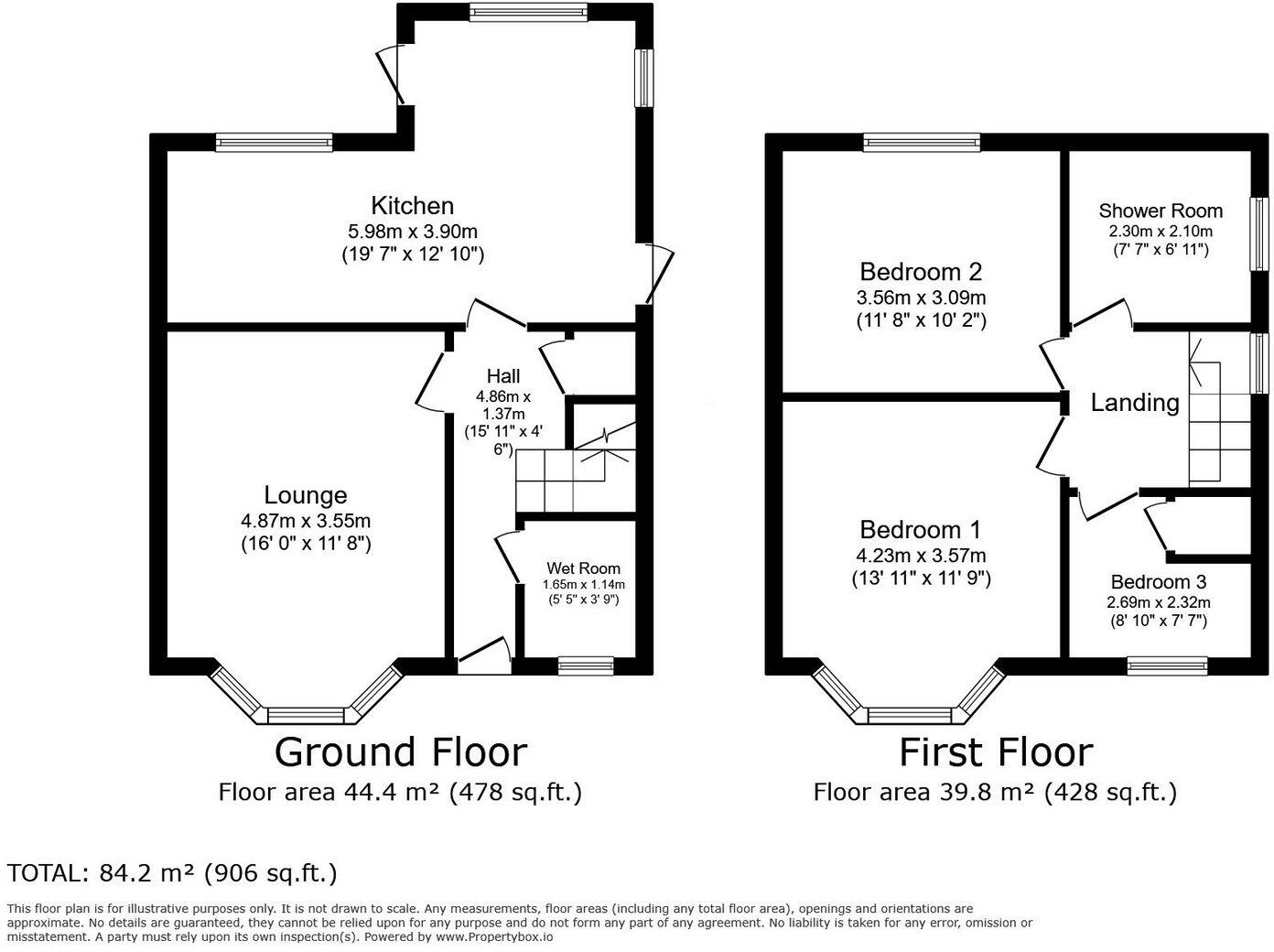 Pen Yr Ardd, Off Lynton Walk, Rhyl, LL18 3RW floorplan