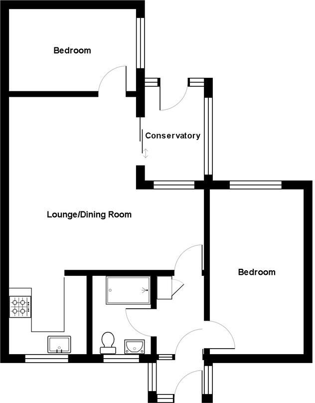 Silurian Close, Leominster floorplan