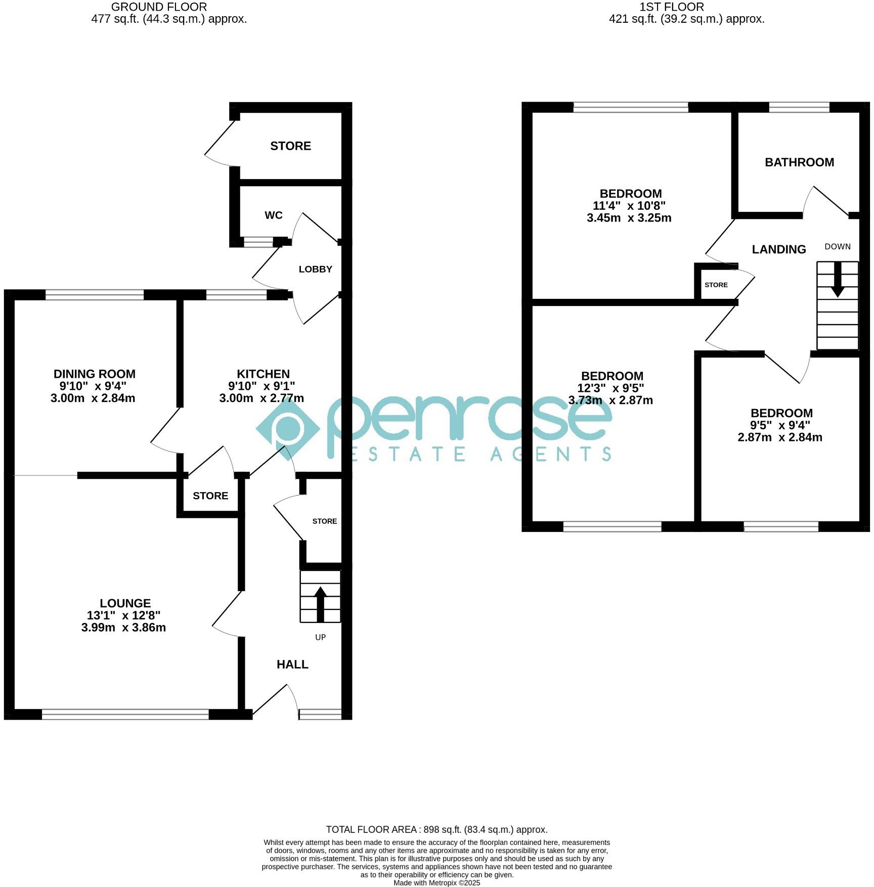 Clarkes Way, Houghton Regis floorplan