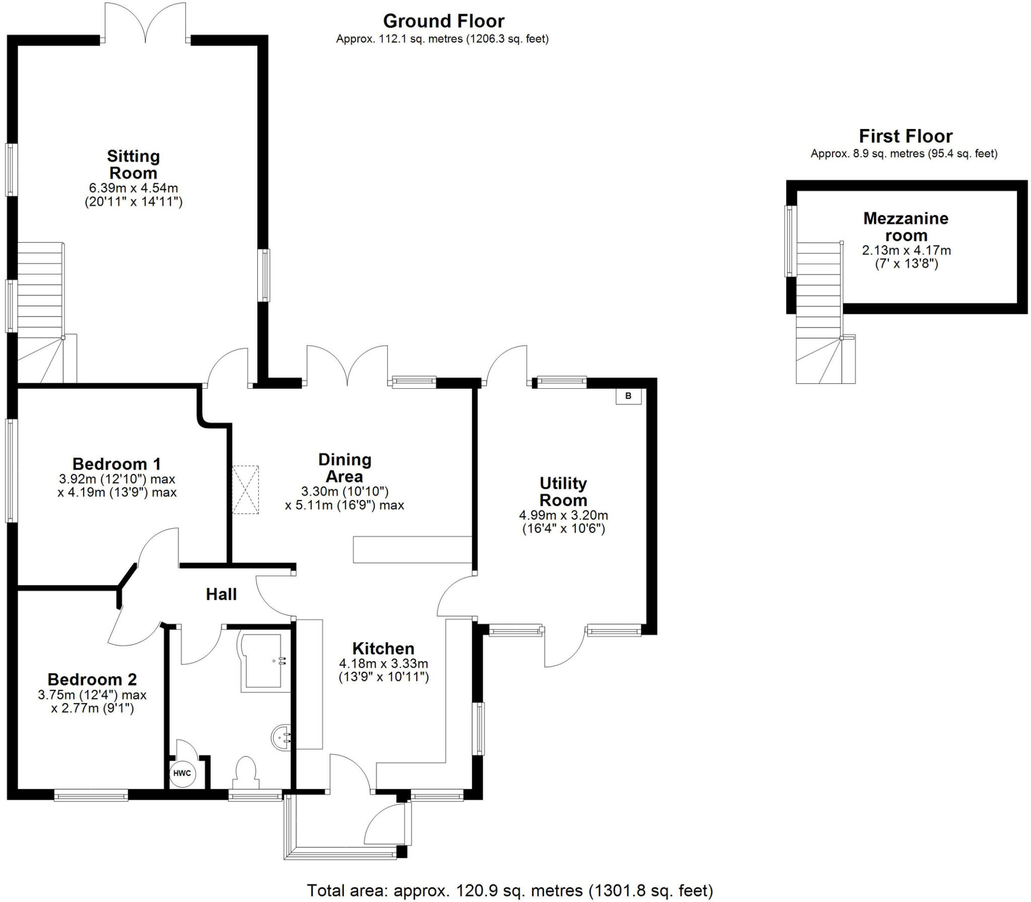 Chestnut Rise, Burwell. floorplan