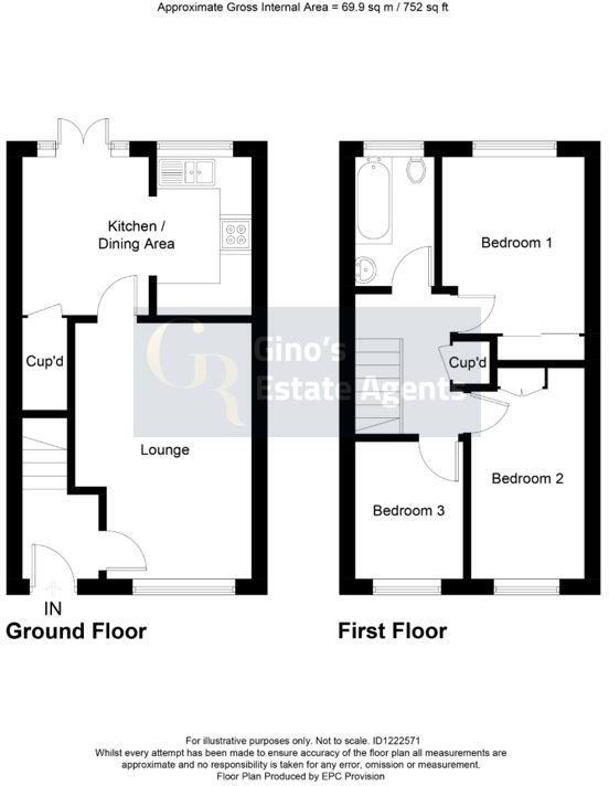 Blandford Close, Nailsea floorplan