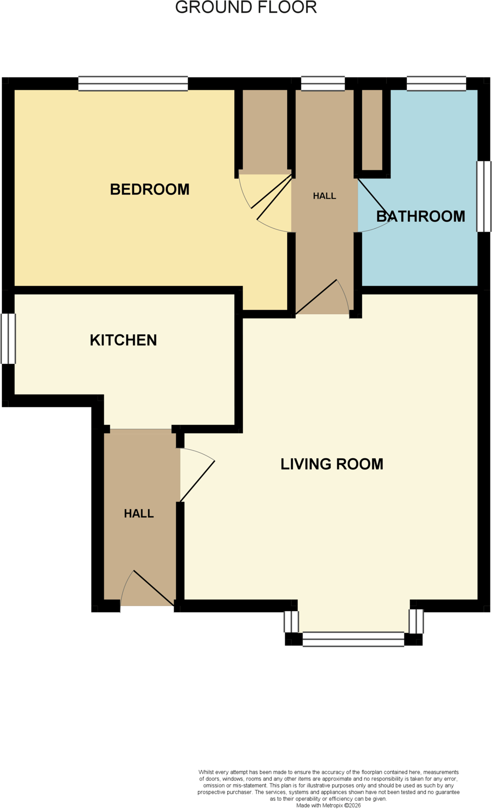 Barker Street, Worcester, WR3 floorplan