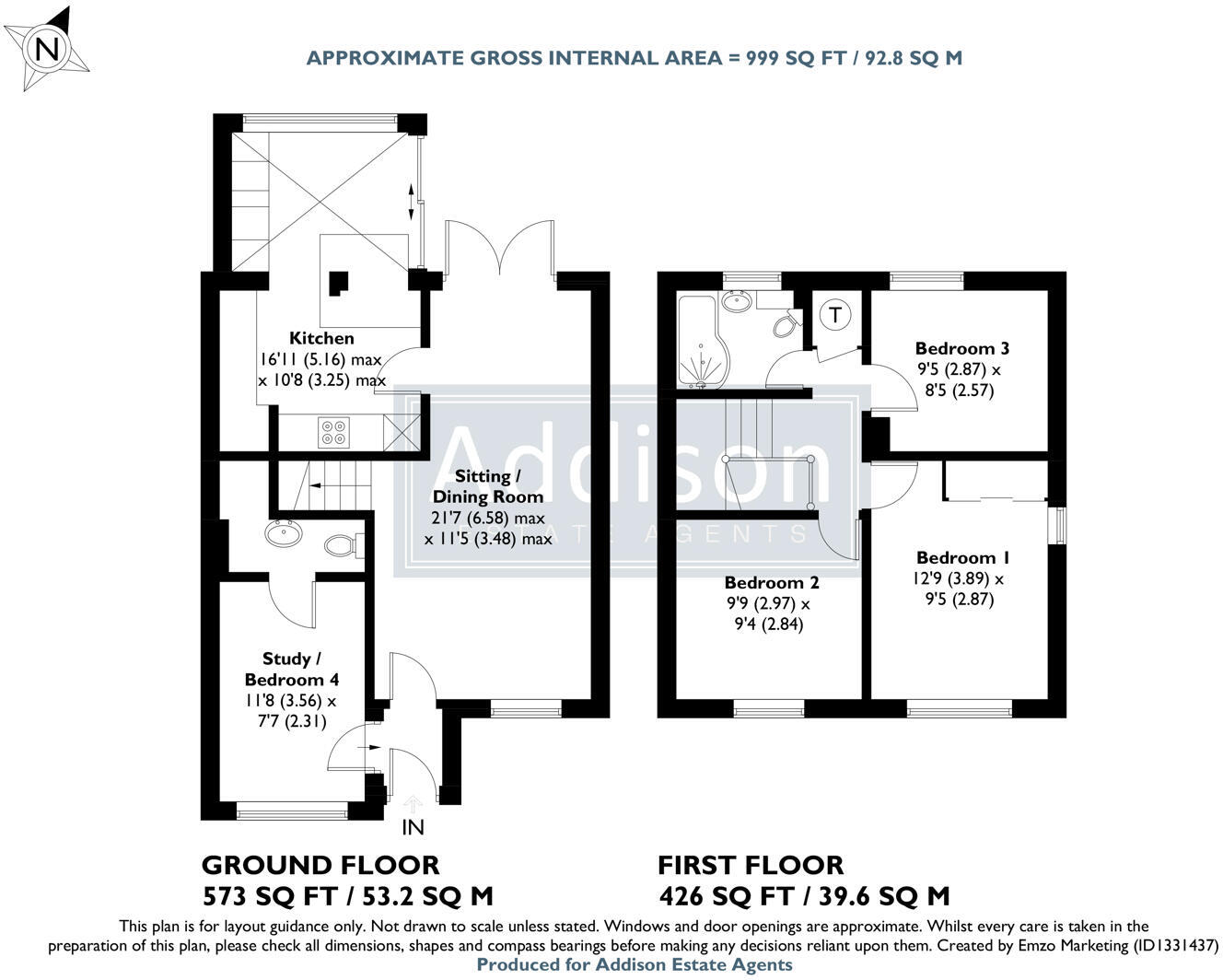 Woodrush Crescent, Locks Heath floorplan