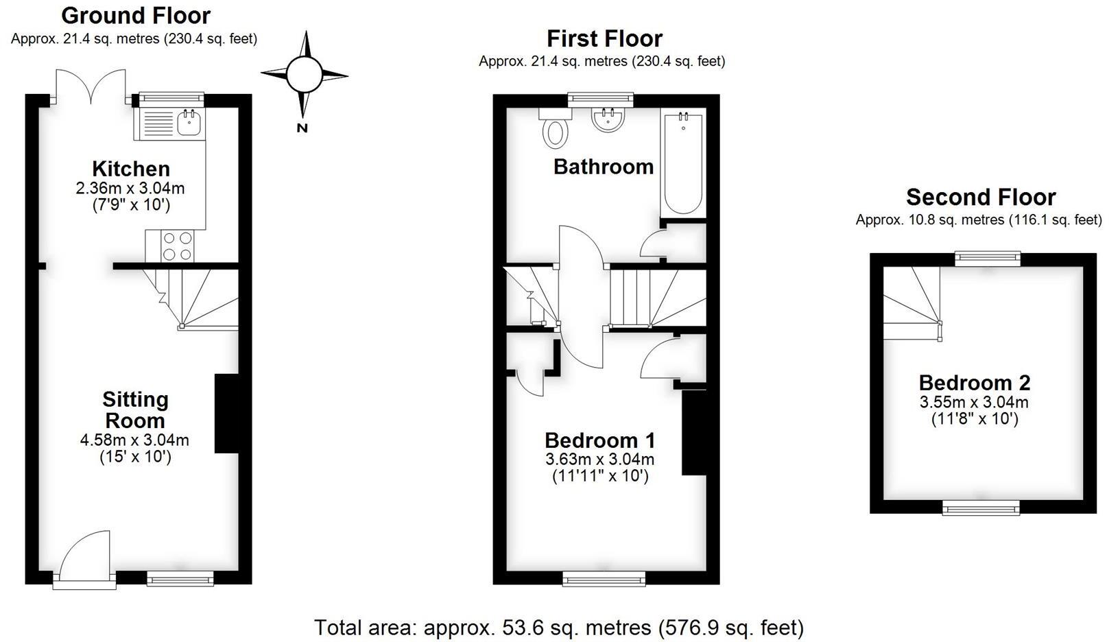 Trinity Street, Salisbury floorplan