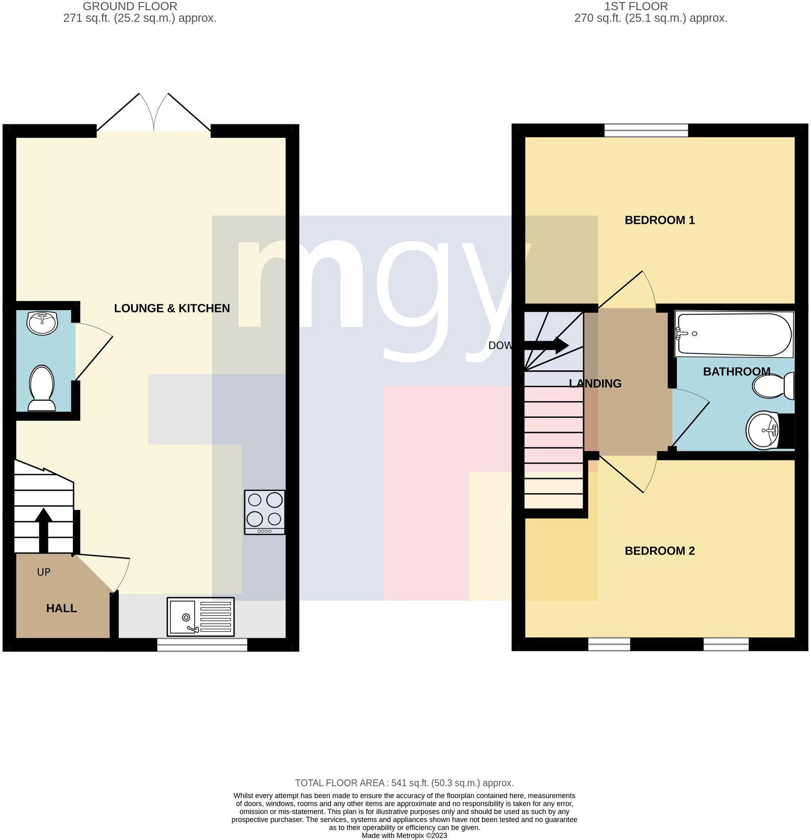 Rhodfa Ieuan, Capel Llanilltern, CF5 floorplan
