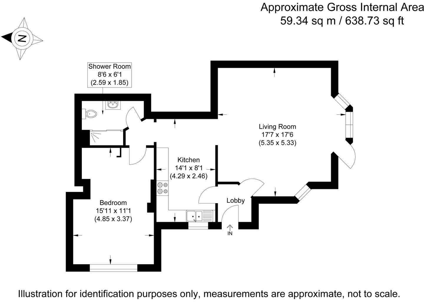 Ilchester Court, Link Road, Newbury, RG14 7LN floorplan