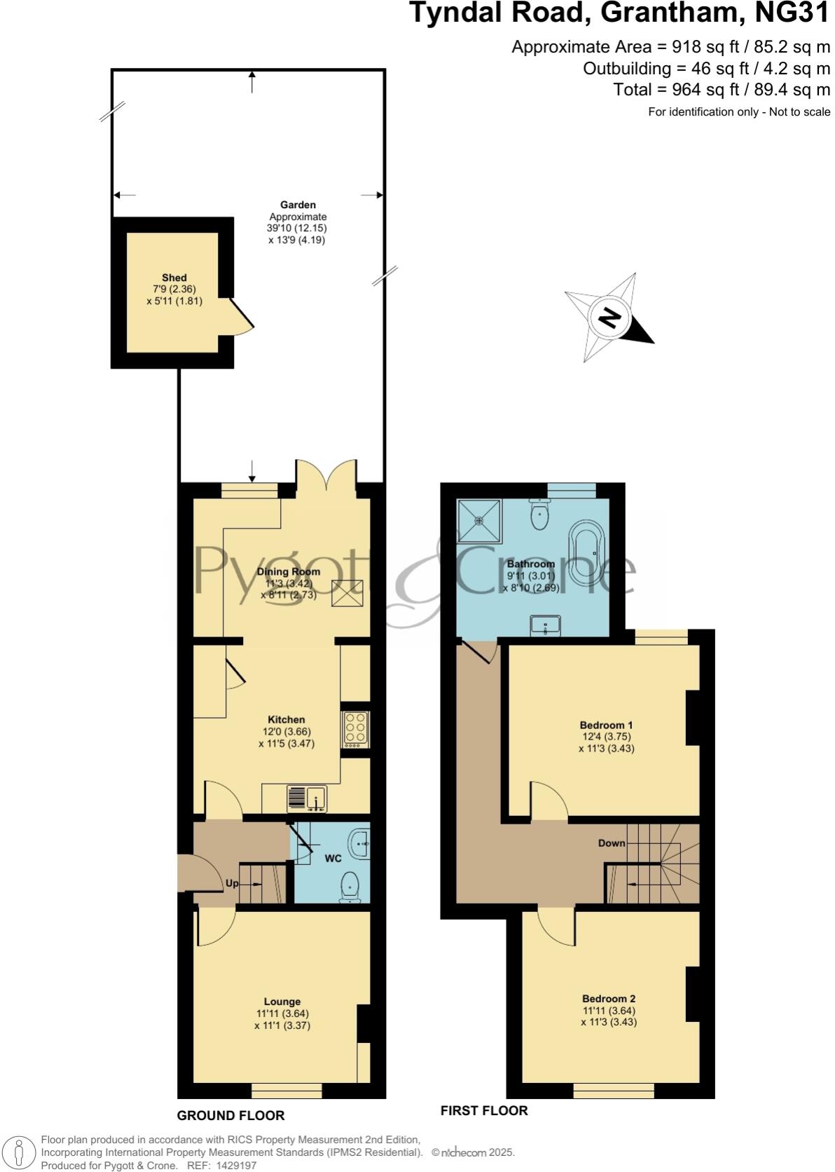 Tyndal Road,  floorplan