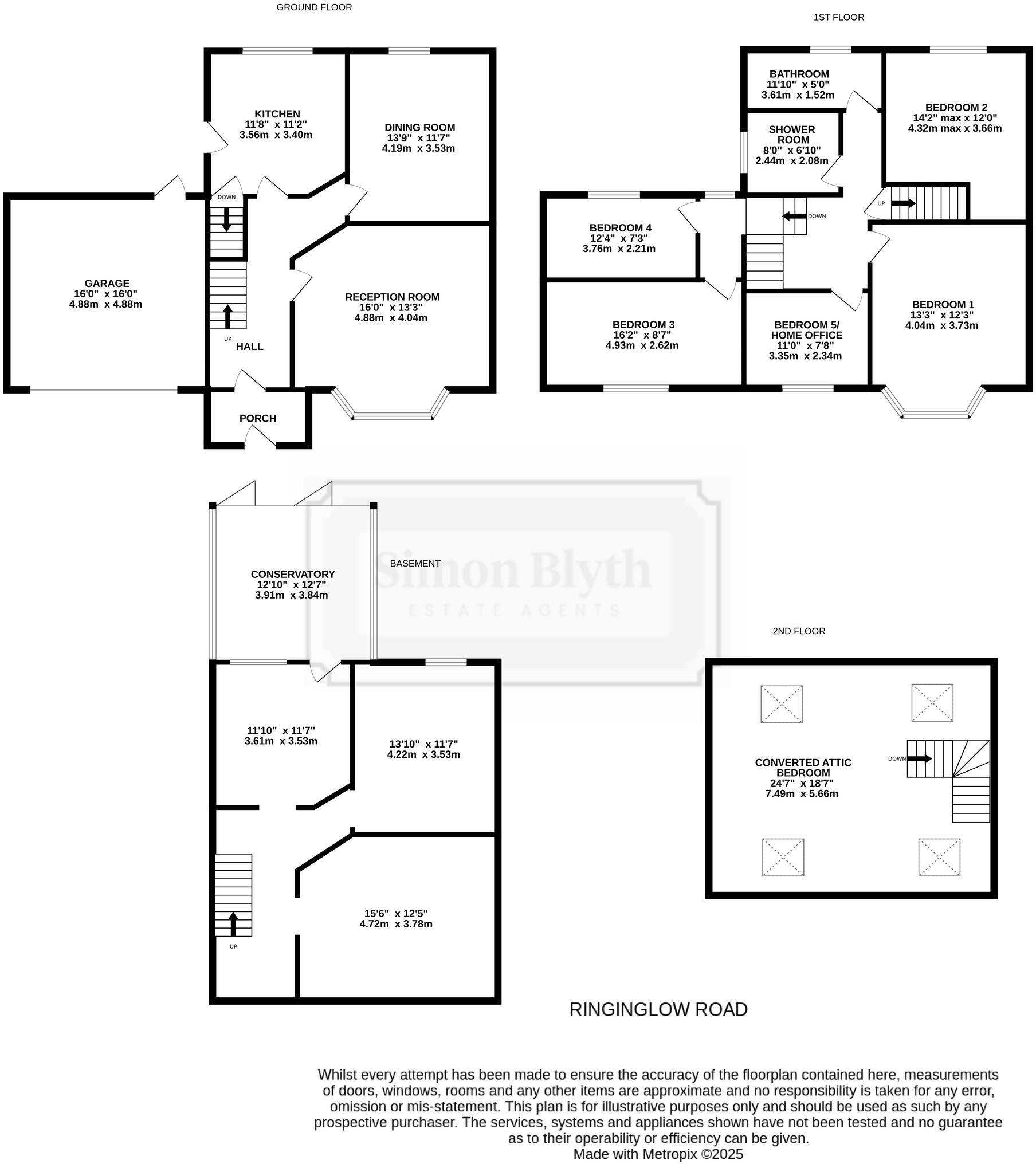 Ringinglow Road, Sheffield, S11 floorplan