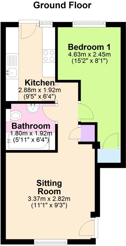 Somerset Way, Paulton, Bristol, BS39 floorplan