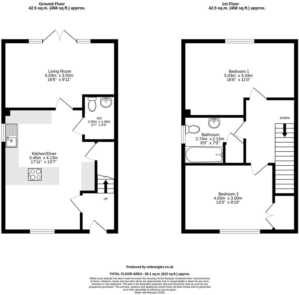 Beckett Drive, Radley. floorplan