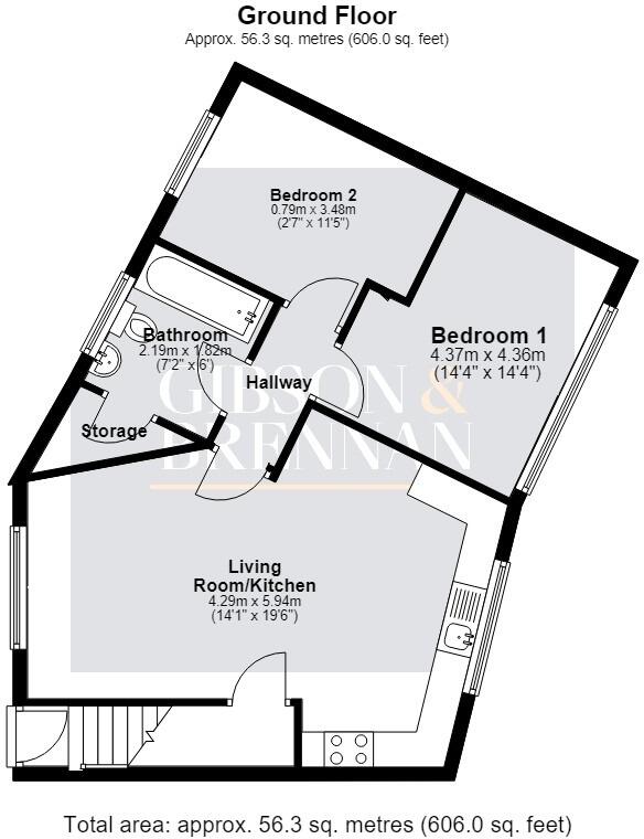 Laindon, Basildon, Essex, SS15 floorplan