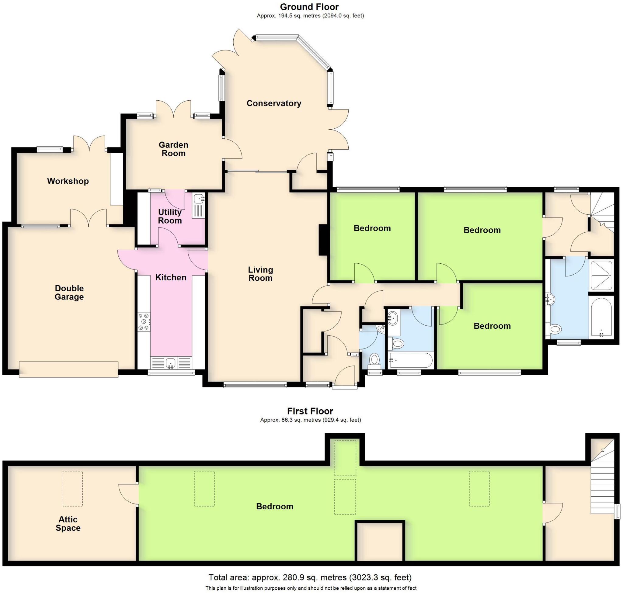 Sedlescombe Park, Bilton, Rugby floorplan