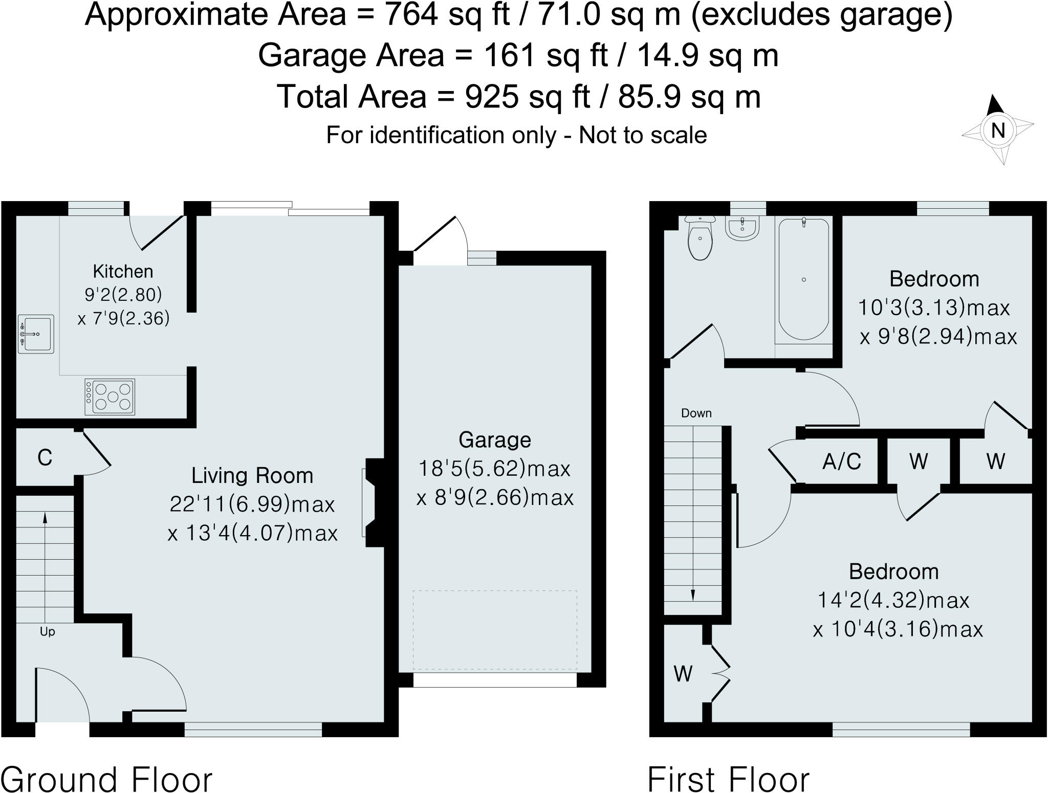 Highfields, Main Street, Polebrook, Northamptonshire, PE8 floorplan