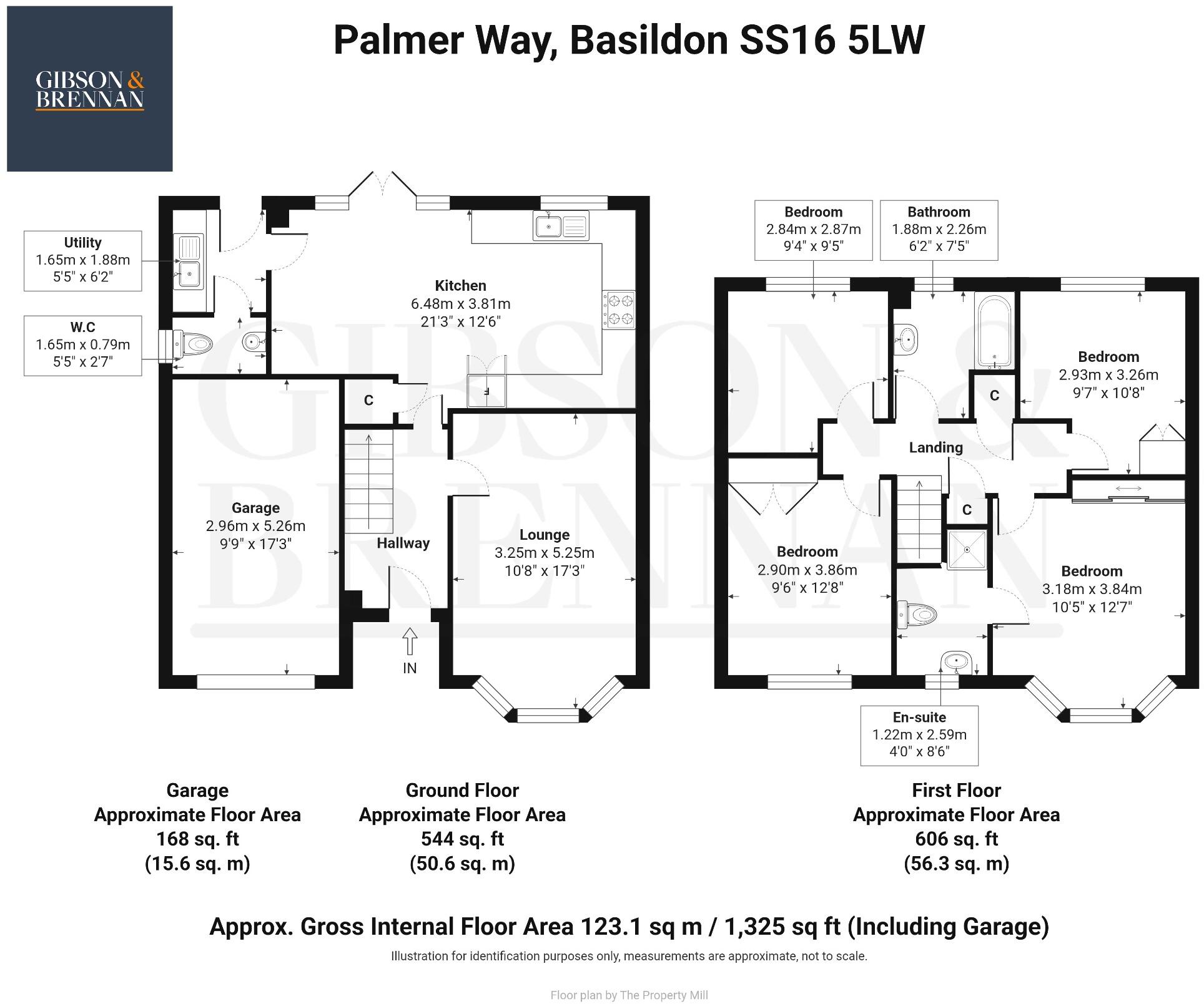 Palmer Way, Westley Green, Langdon Hills, Basildon floorplan