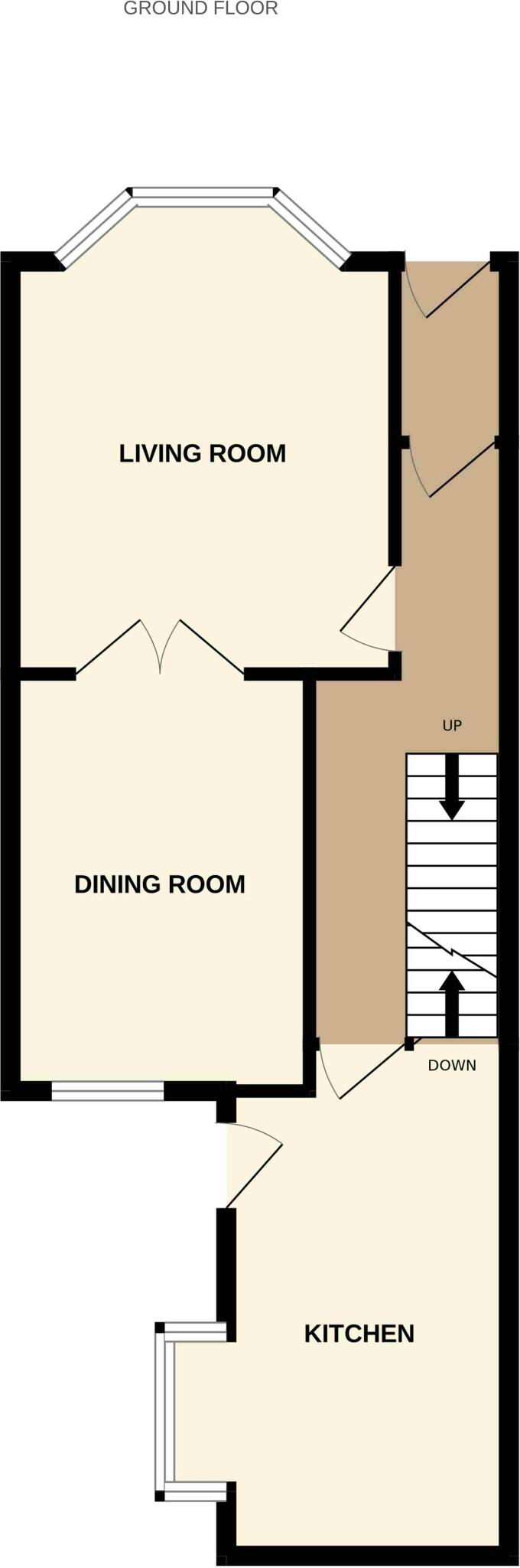 126 Westminster Road, Morecambe, Lancashire LA3 1SH floorplan