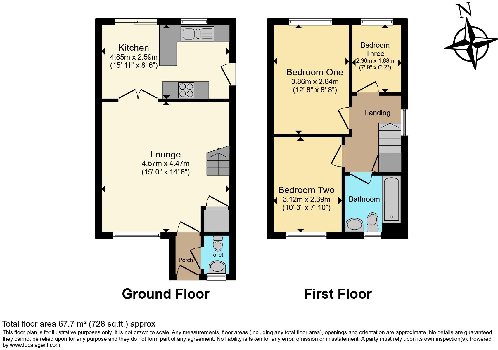 Lydstep Close, Oakwood, Derby, DE21 floorplan