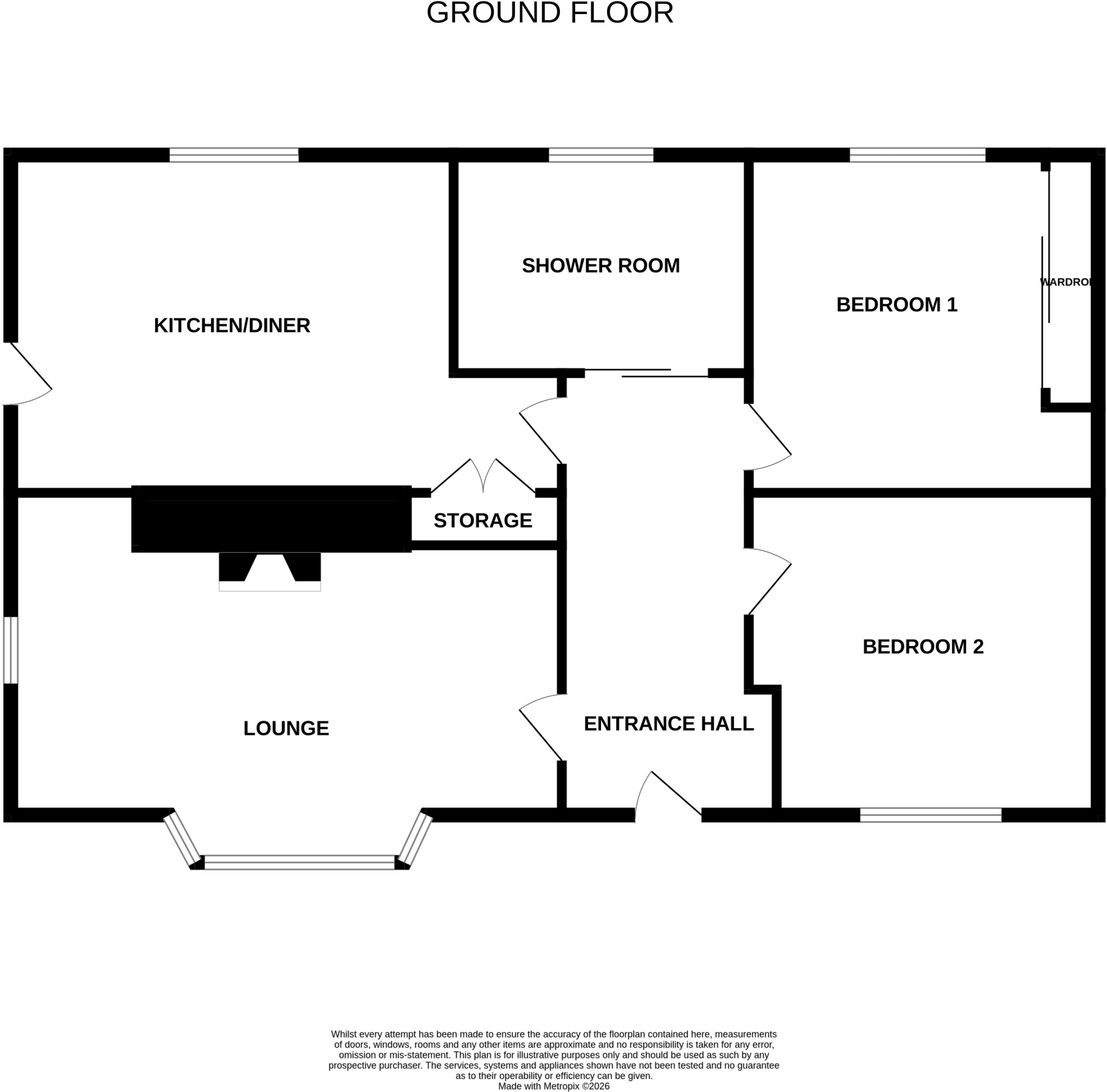 Walker Drive, Middlewich floorplan