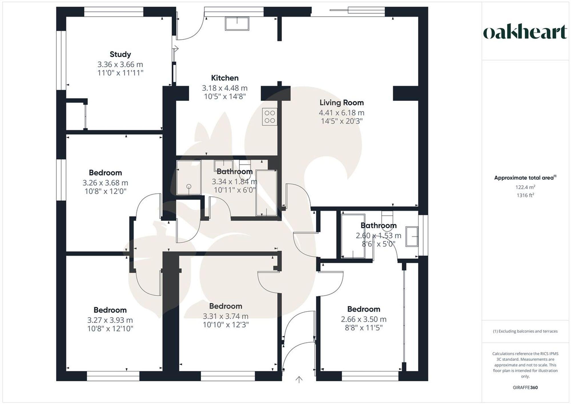 Canhams Road, Great Cornard, CO10 floorplan