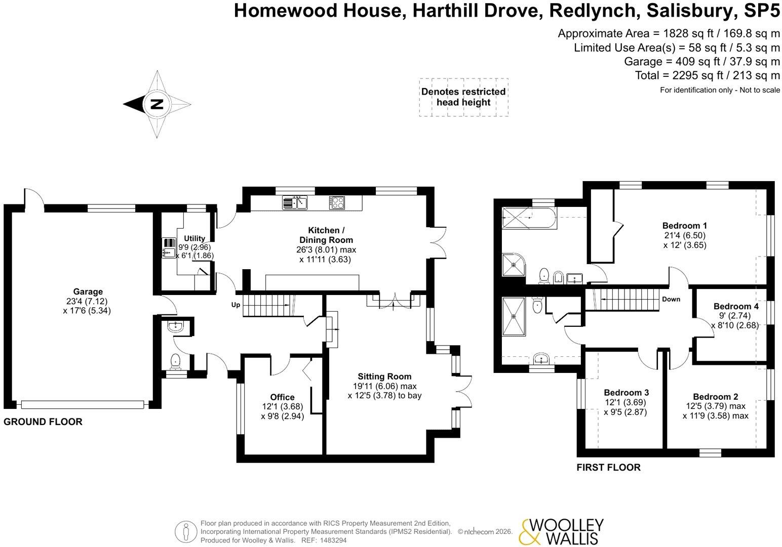 Harthill Drove, Redlynch, Salisbury, Wiltshire, SP5 floorplan