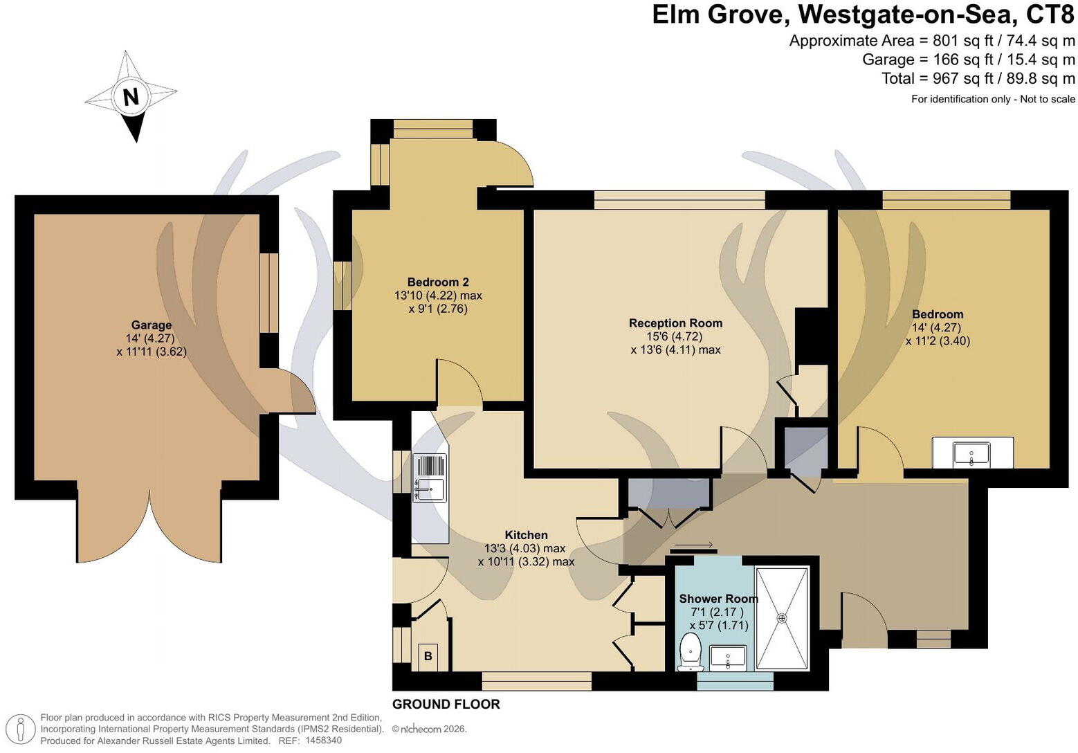 Elm Grove, Westgate-on-Sea, CT8 floorplan