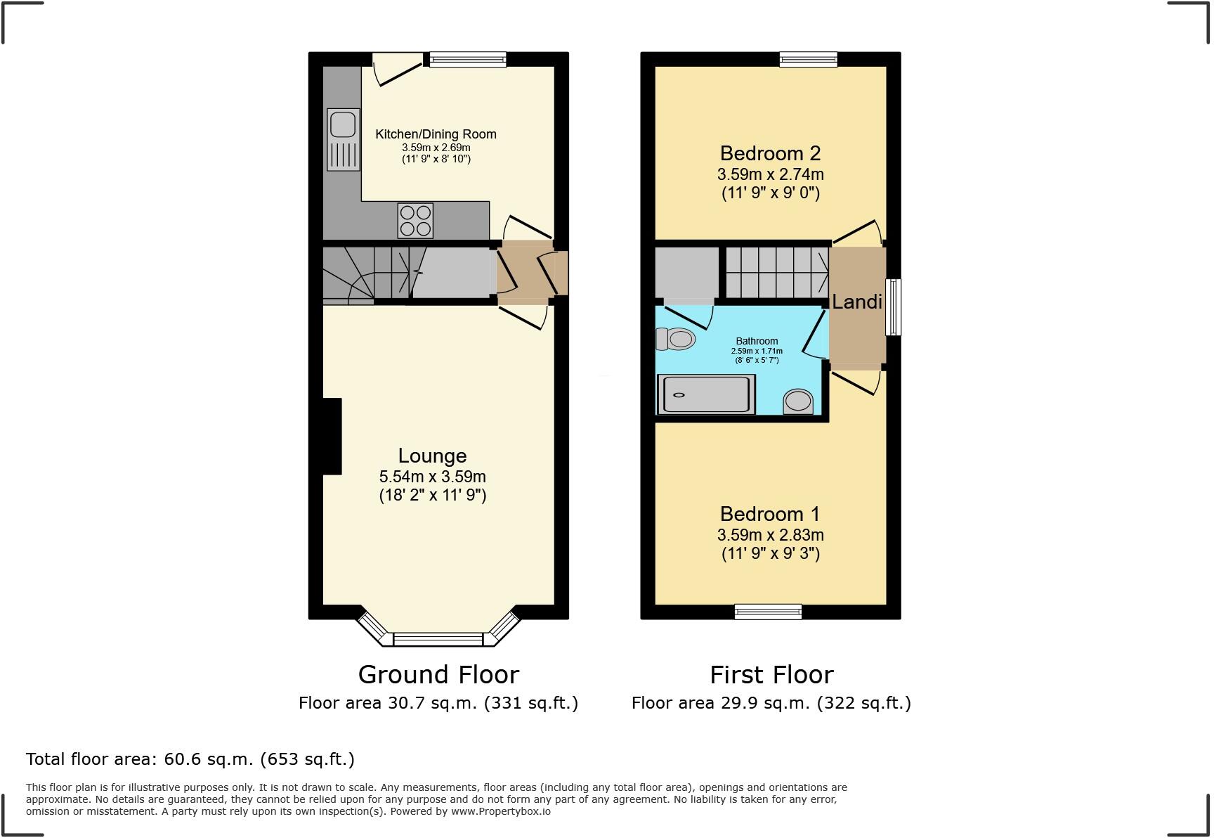 Ebourne Close, Kenilworth, Warwickshire, CV8 floorplan