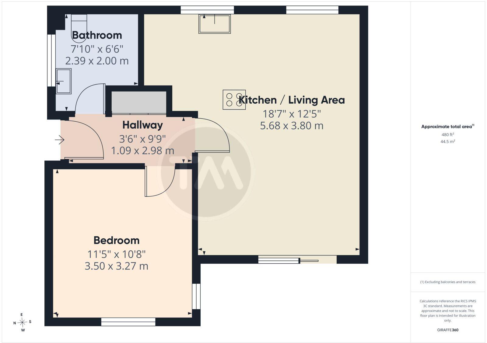 Bascraft Way, Godmanchester, Huntingdon, PE29 floorplan