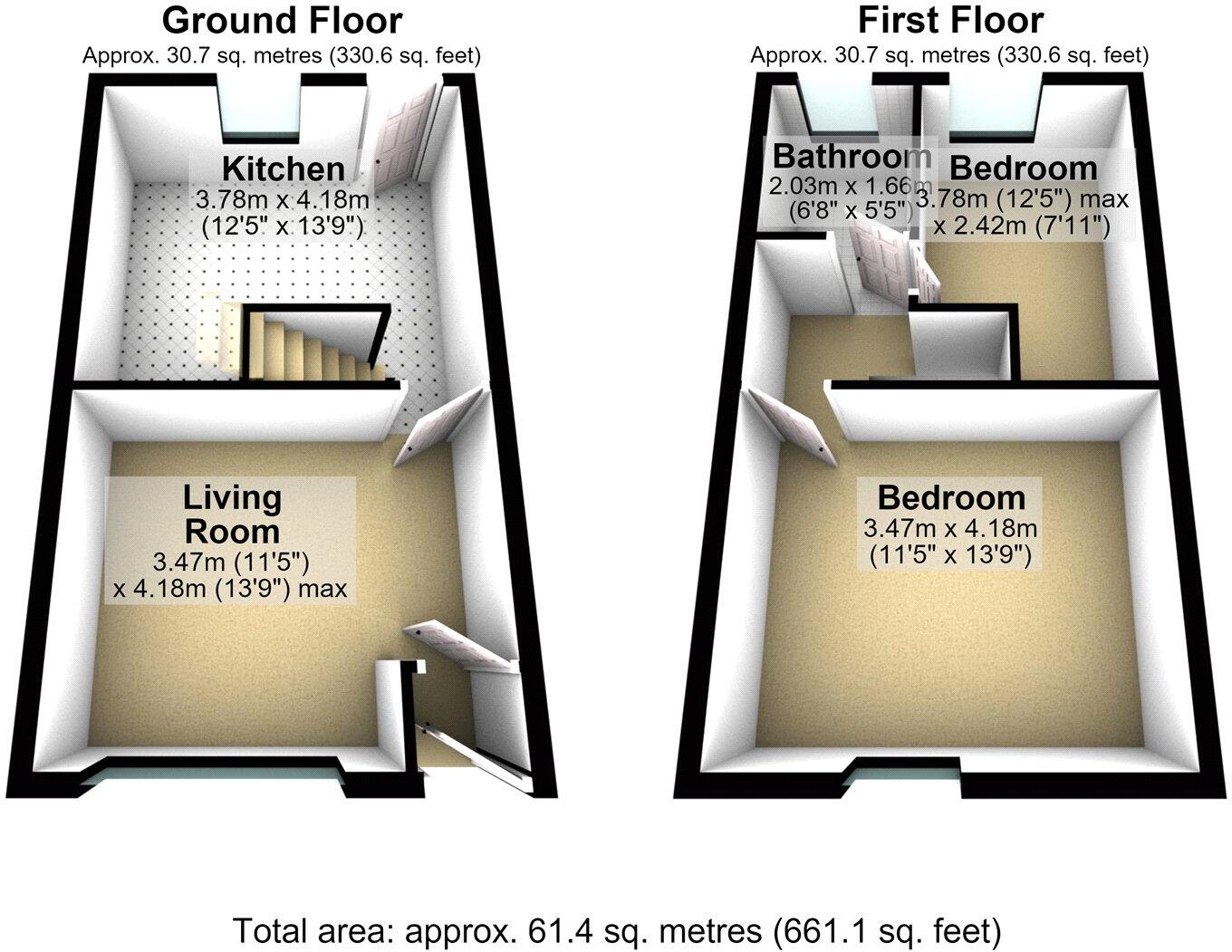 Walter Scott Street, Oldham, Greater Manchester, OL1 floorplan