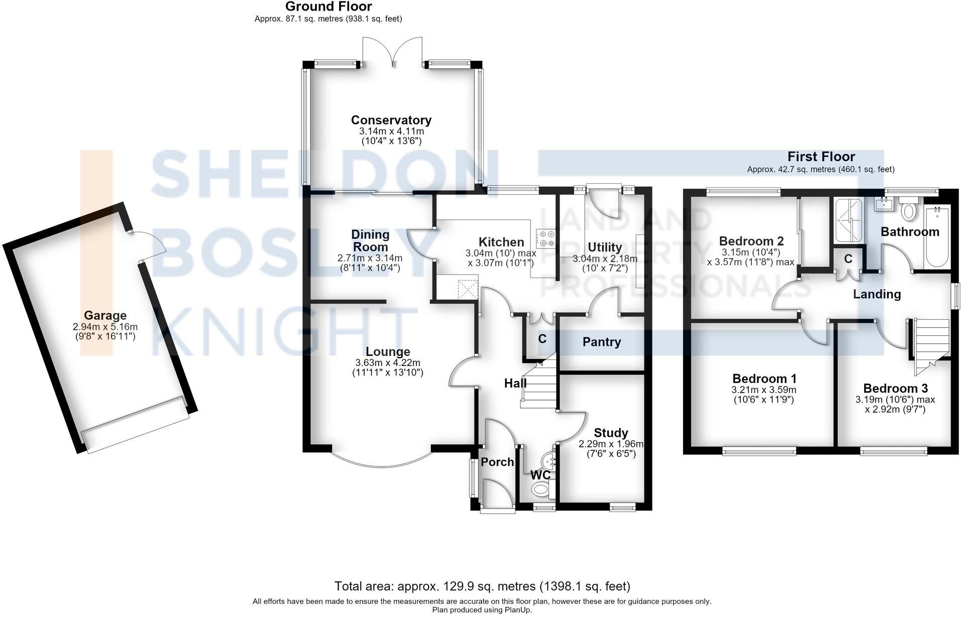 Allesborough Drive, Pershore, WR10 floorplan