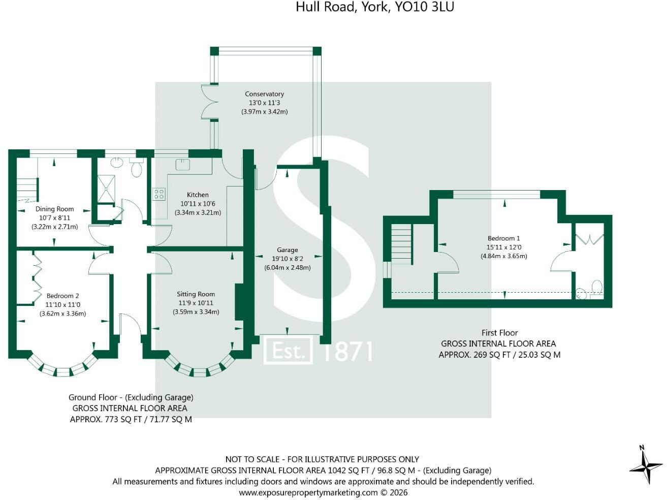 Hull Road, York floorplan
