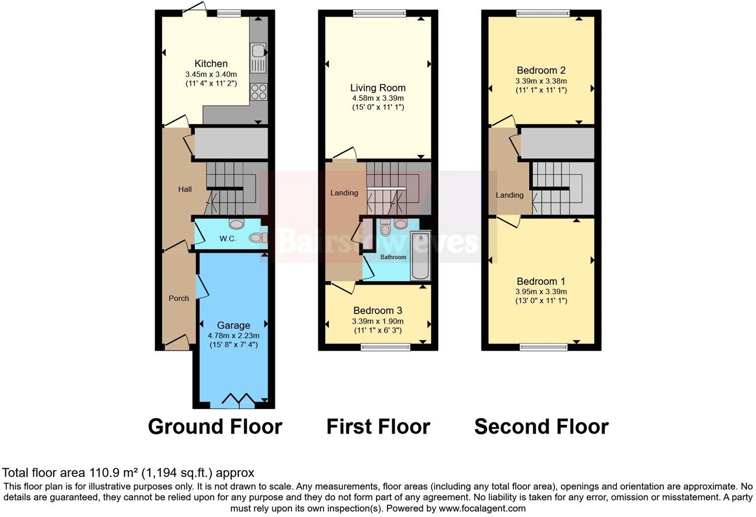 Skelley Road, Stratford, London, E15 floorplan