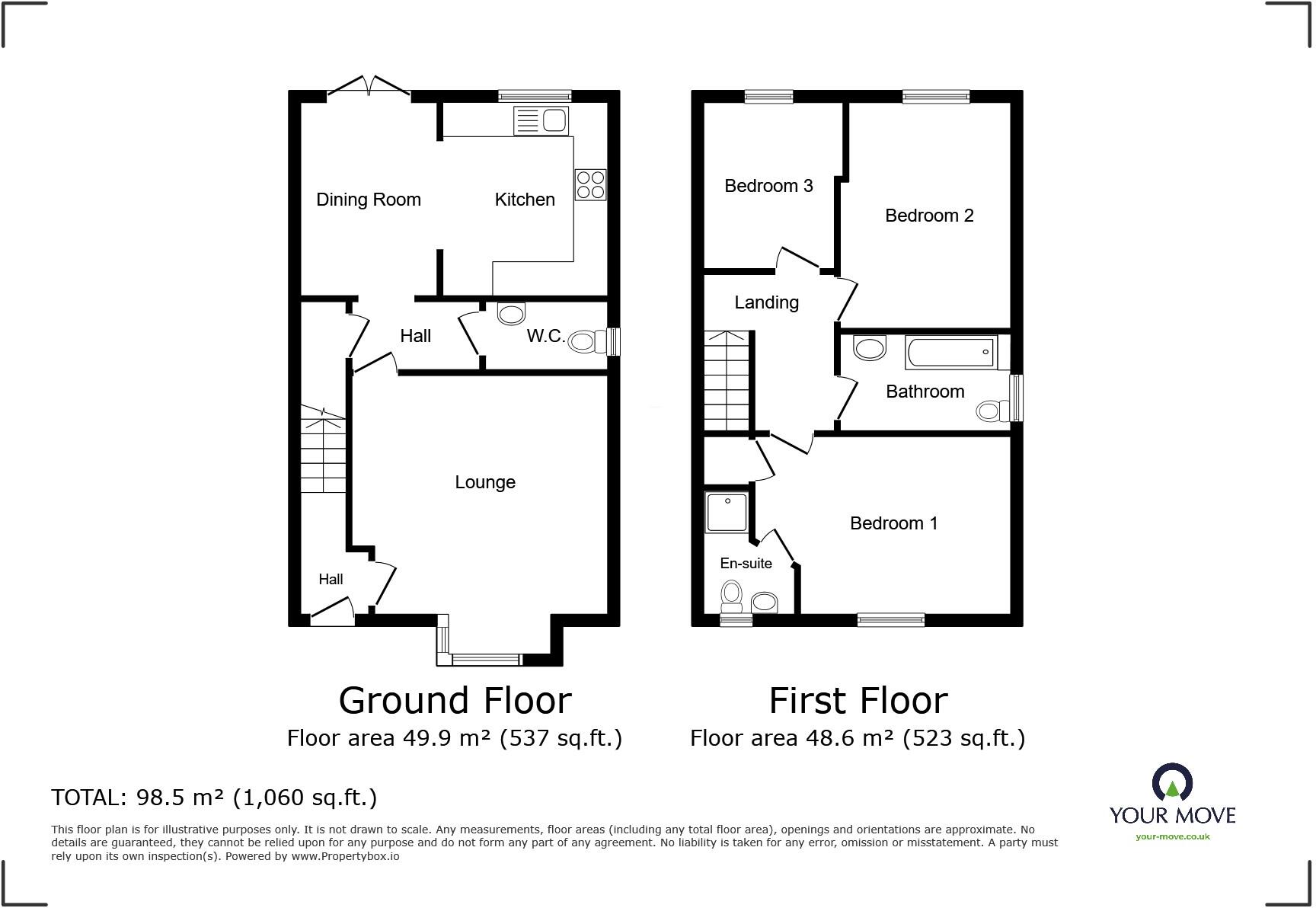 Maguire Green, Glenrothes, Fife, KY7 floorplan