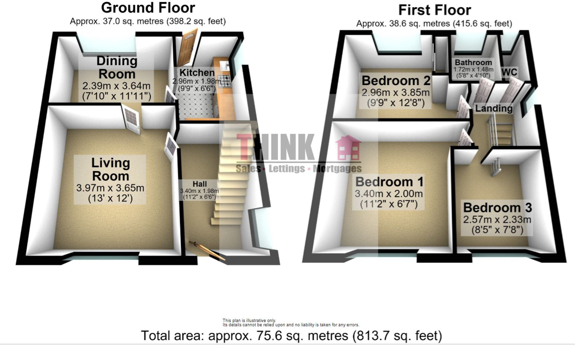 Blackdown Grove, St. Helens, WA9 floorplan