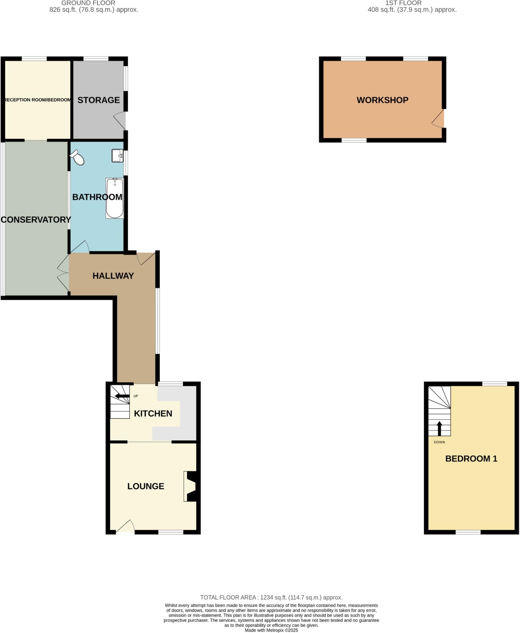 Main Street, Dorrington, LN4 floorplan