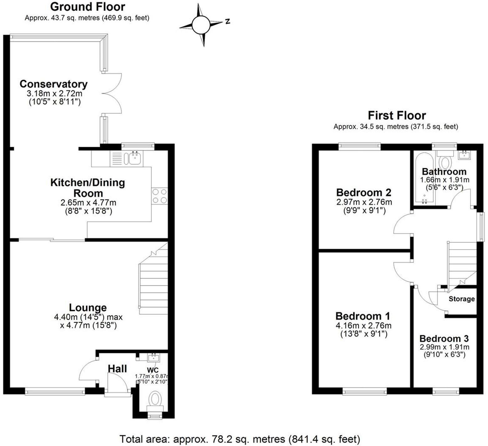 Lincoln Close, Woolston, WA1 floorplan